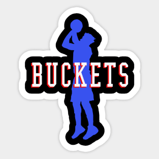 Buckets Sticker